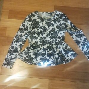 Peplum blouse